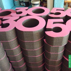 Буквы из поролона на заказ