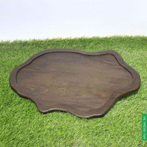 Поднос для еды из бука с пропиткой