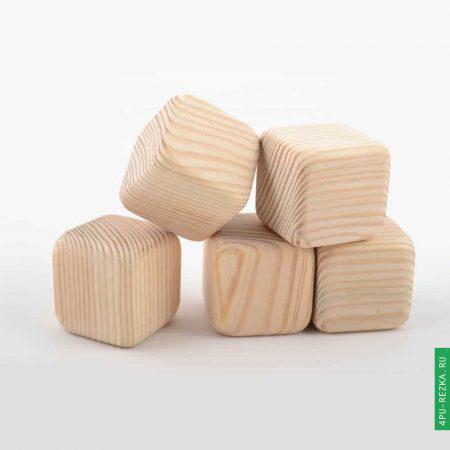 Деревянные кубики изготовление на заказ