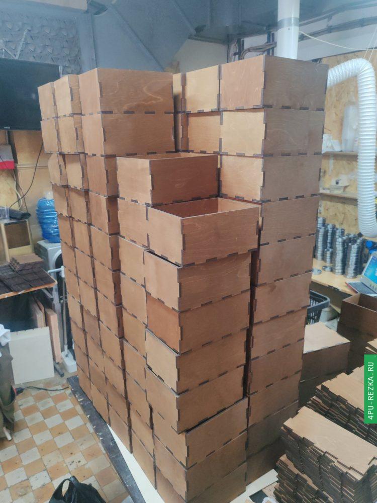 Сборка коробок из фанеры — 4ПУ-РЕЗКА